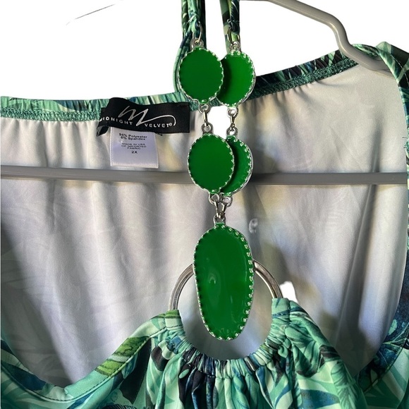 Size 2X Midnight Velvet Swim Suit Coverup - Picture 3 of 6